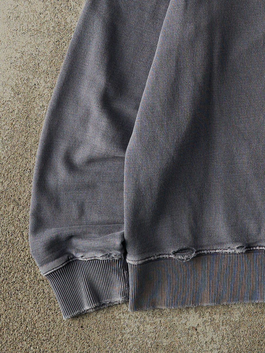 Vintage Y2K Washed Blue Wind River Blank Crewneck (M)