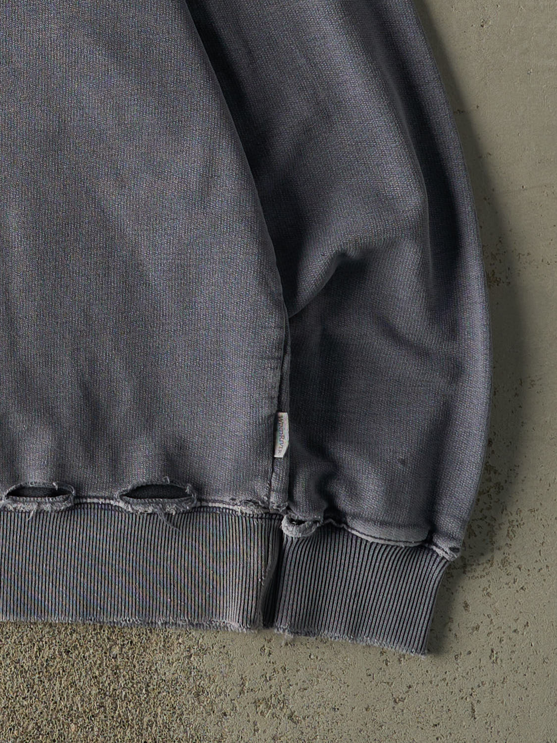 Vintage Y2K Washed Blue Wind River Blank Crewneck (M)