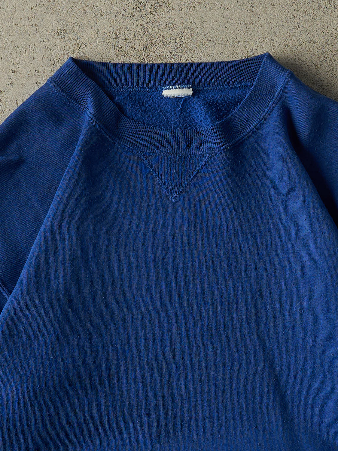 Vintage 90s Blue Russell Athletic Blank Crewneck (M)