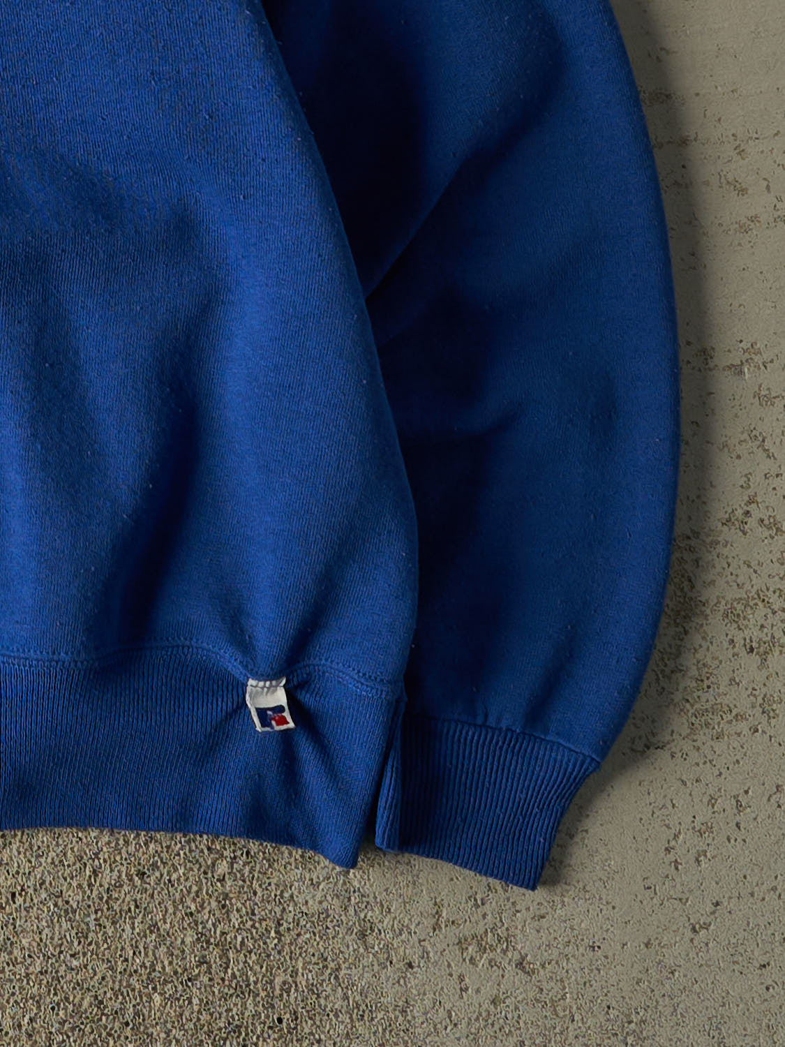 Vintage 90s Blue Russell Athletic Blank Crewneck (M)