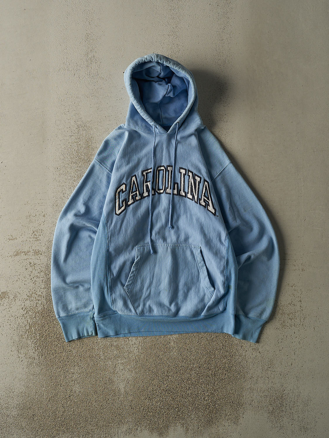 Vintage 90s Baby Blue University of North Carolina Embroidered Hoodie (M/L)