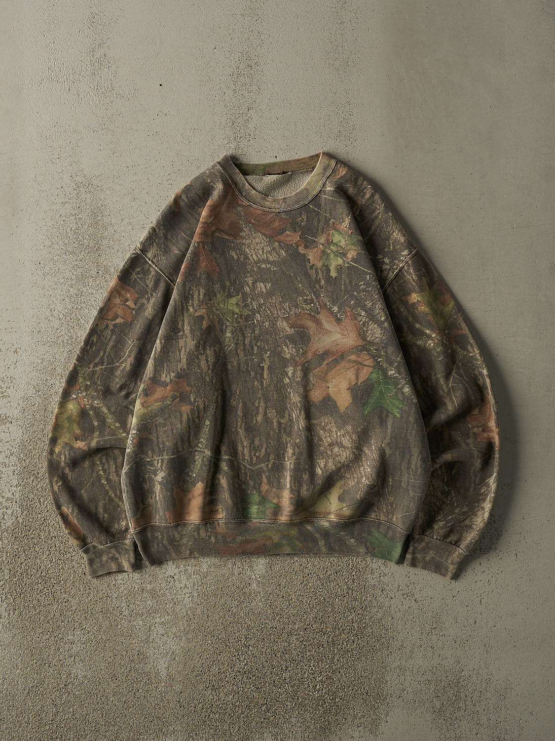 Vintage 90s Camo Mossy Oak Blank Crewneck (M/L)