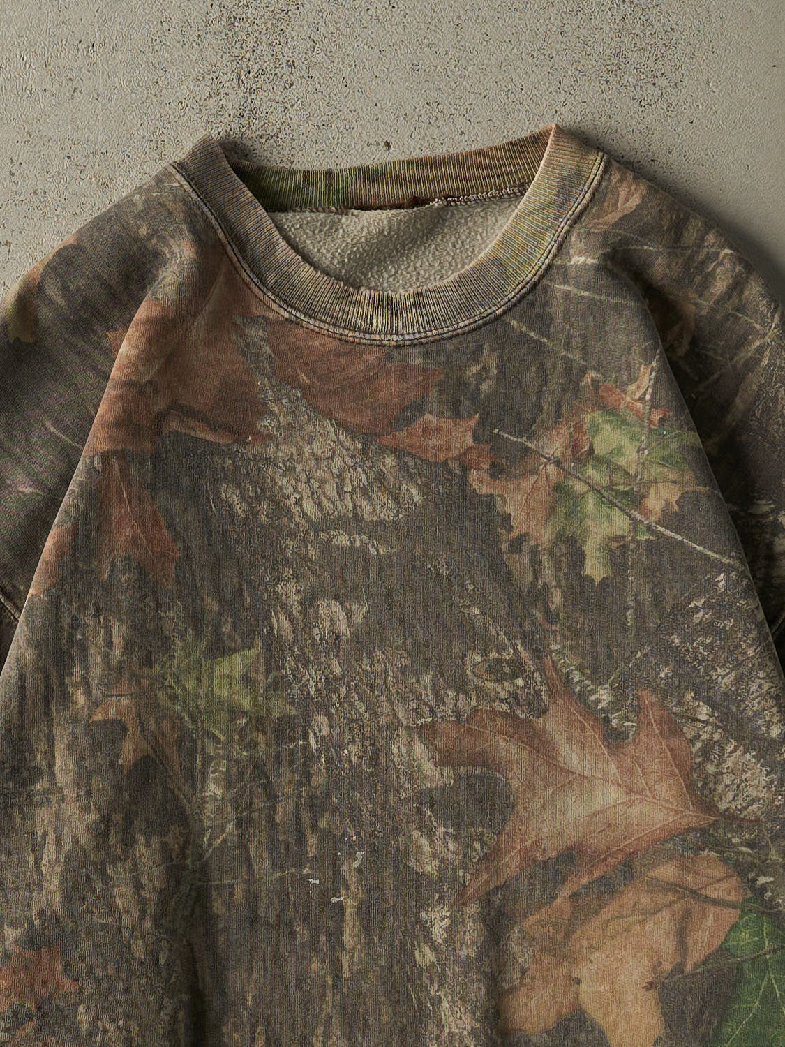 Vintage 90s Camo Mossy Oak Blank Crewneck (M/L)