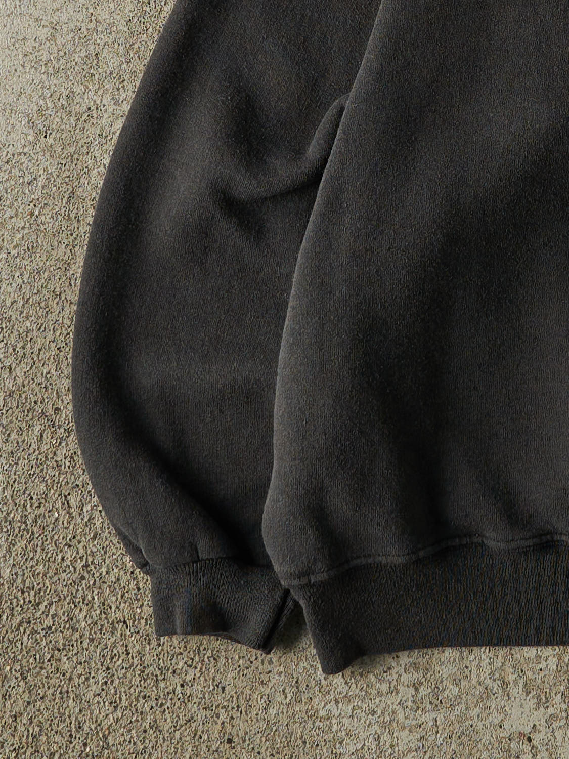 Vintage 80s Charcoal Grey Blank Crewneck (S/M)