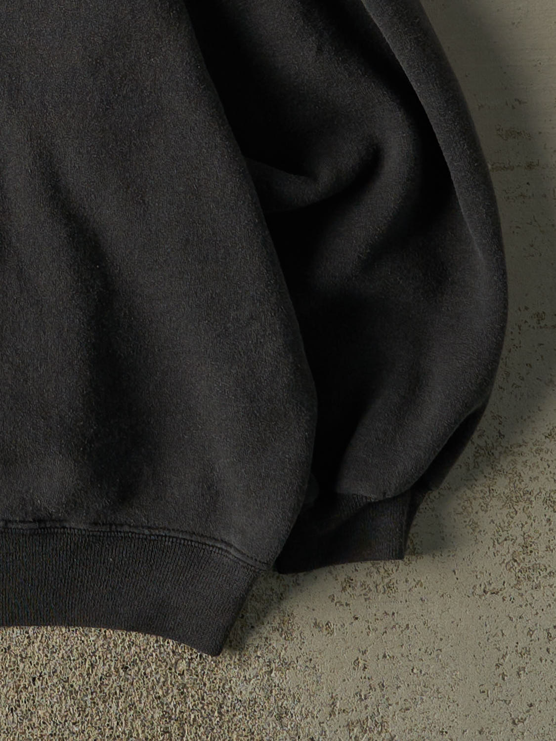 Vintage 80s Charcoal Grey Blank Crewneck (S/M)
