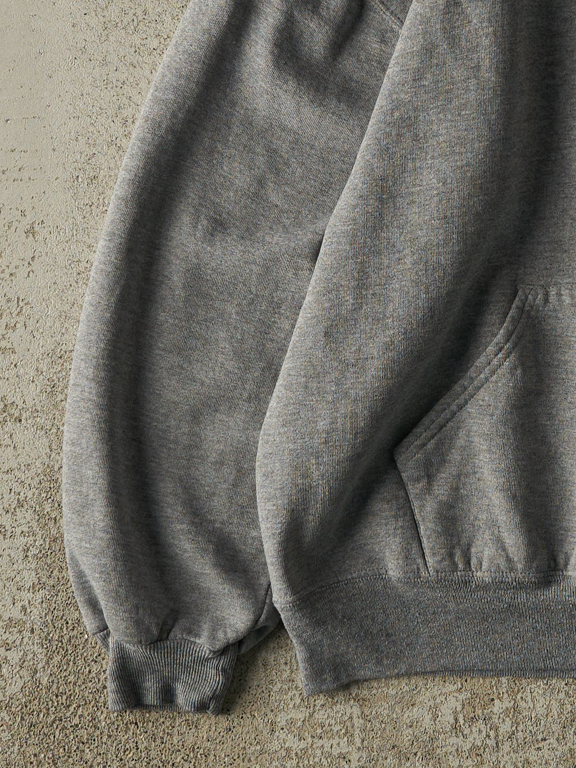 Vintage 90s Grey Russell Athletic Blank Hoodie (XL/XXL)