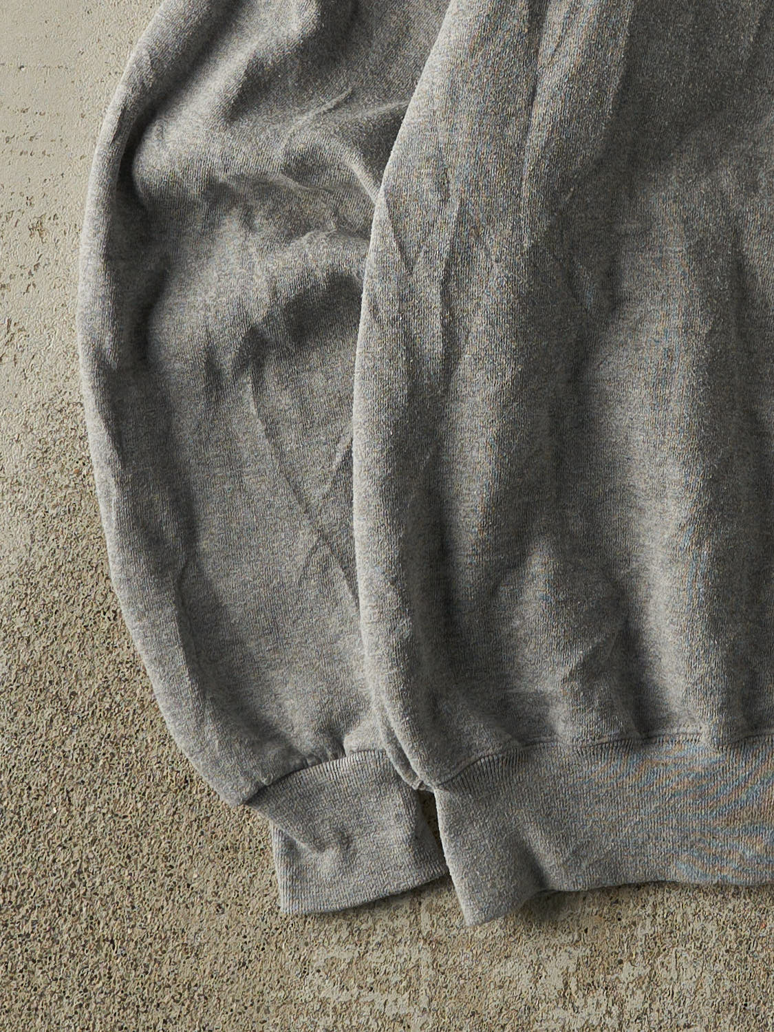 Vintage 90s Grey Purdue University Boilermakers Embroidered Quarter Zip Sweatshirt (L/XL)