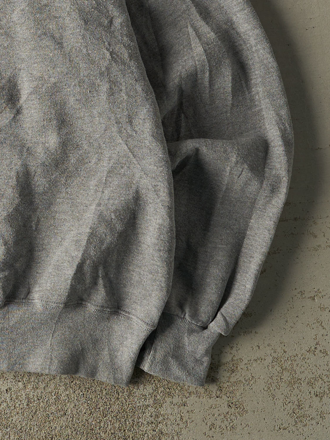 Vintage 90s Grey Purdue University Boilermakers Embroidered Quarter Zip Sweatshirt (L/XL)