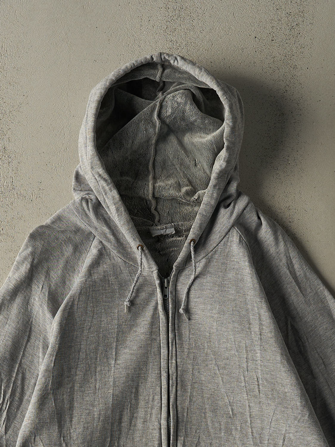 Vintage 90s Grey Carhartt Fur Lined Hoodie (XL/XXL)