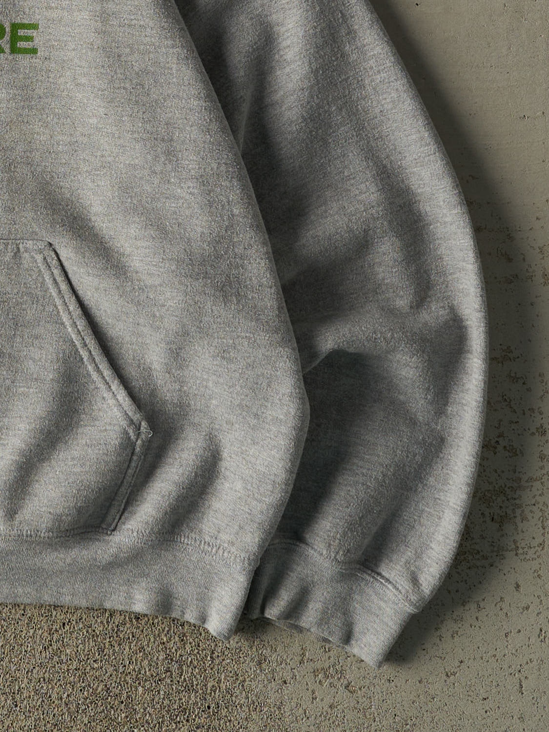Vintage 90s Grey John Deere Logo Hoodie (M/L)
