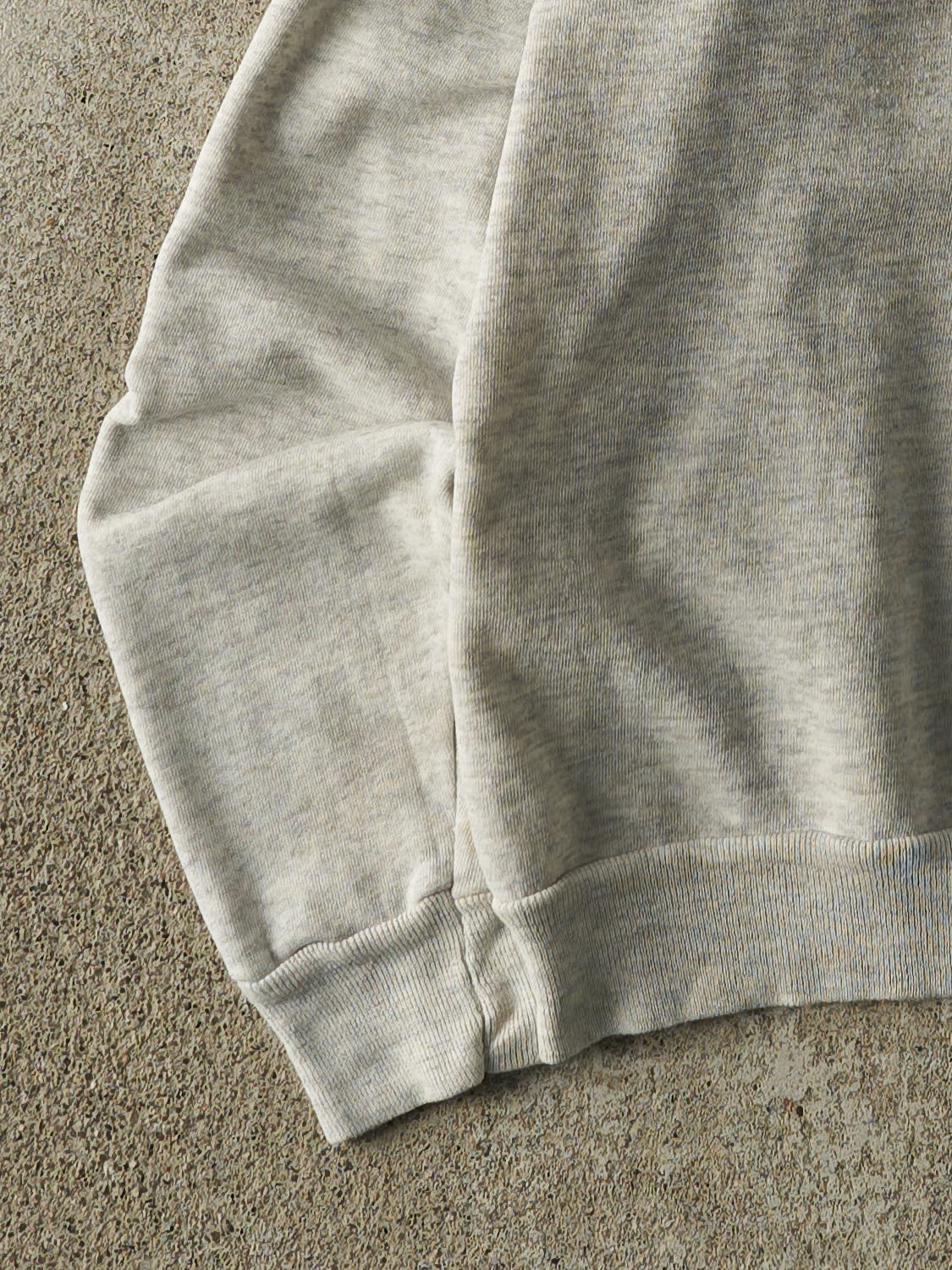 Vintage 80s Heather Grey Blank Crewneck (XS)