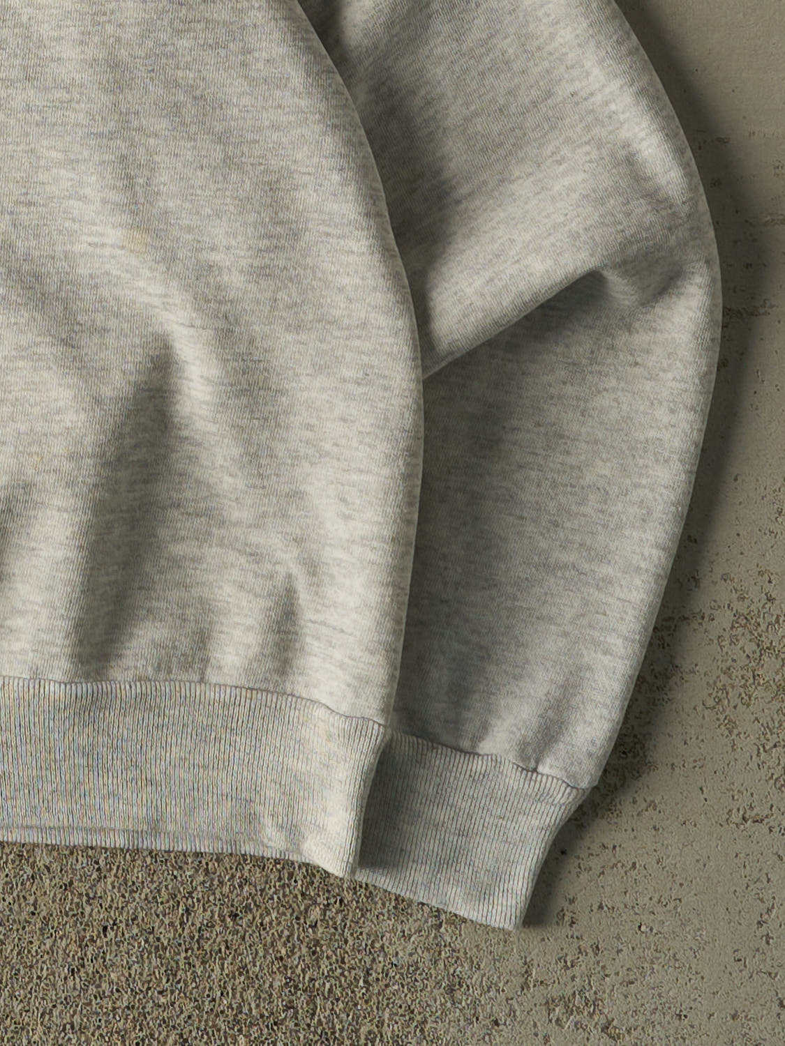 Vintage 80s Heather Grey Blank Crewneck (XS)