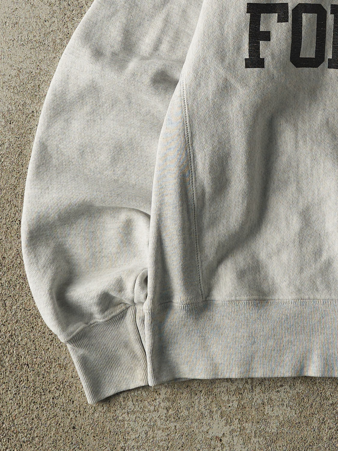 Vintage 90s Heather Grey Wake Forest Champion Reverse Weave Crewneck (S/M)