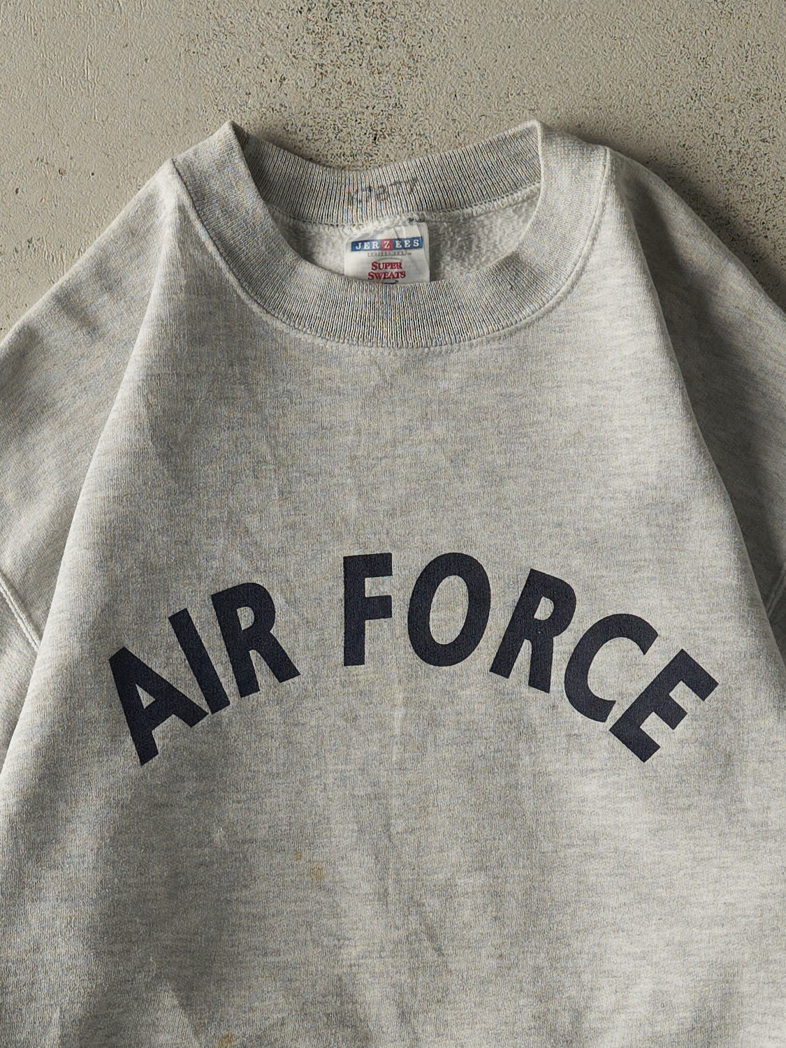 Vintage 90s Heather Grey US Air Force Crewneck (M)