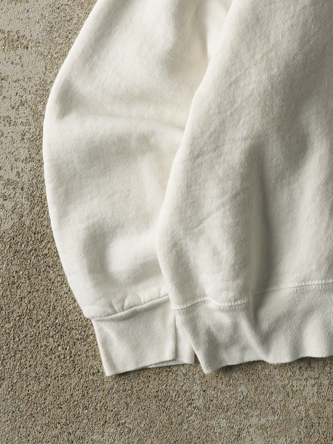 Vintage 90s White Pompano Park Racing Crewneck (S/M)
