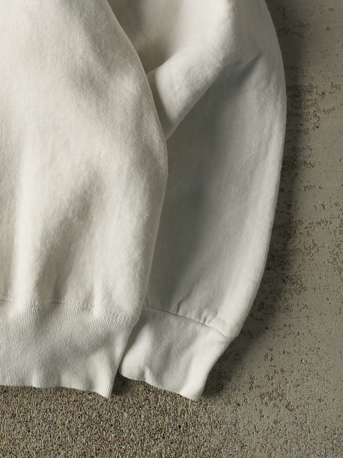Vintage 90s White Pompano Park Racing Crewneck (S/M)