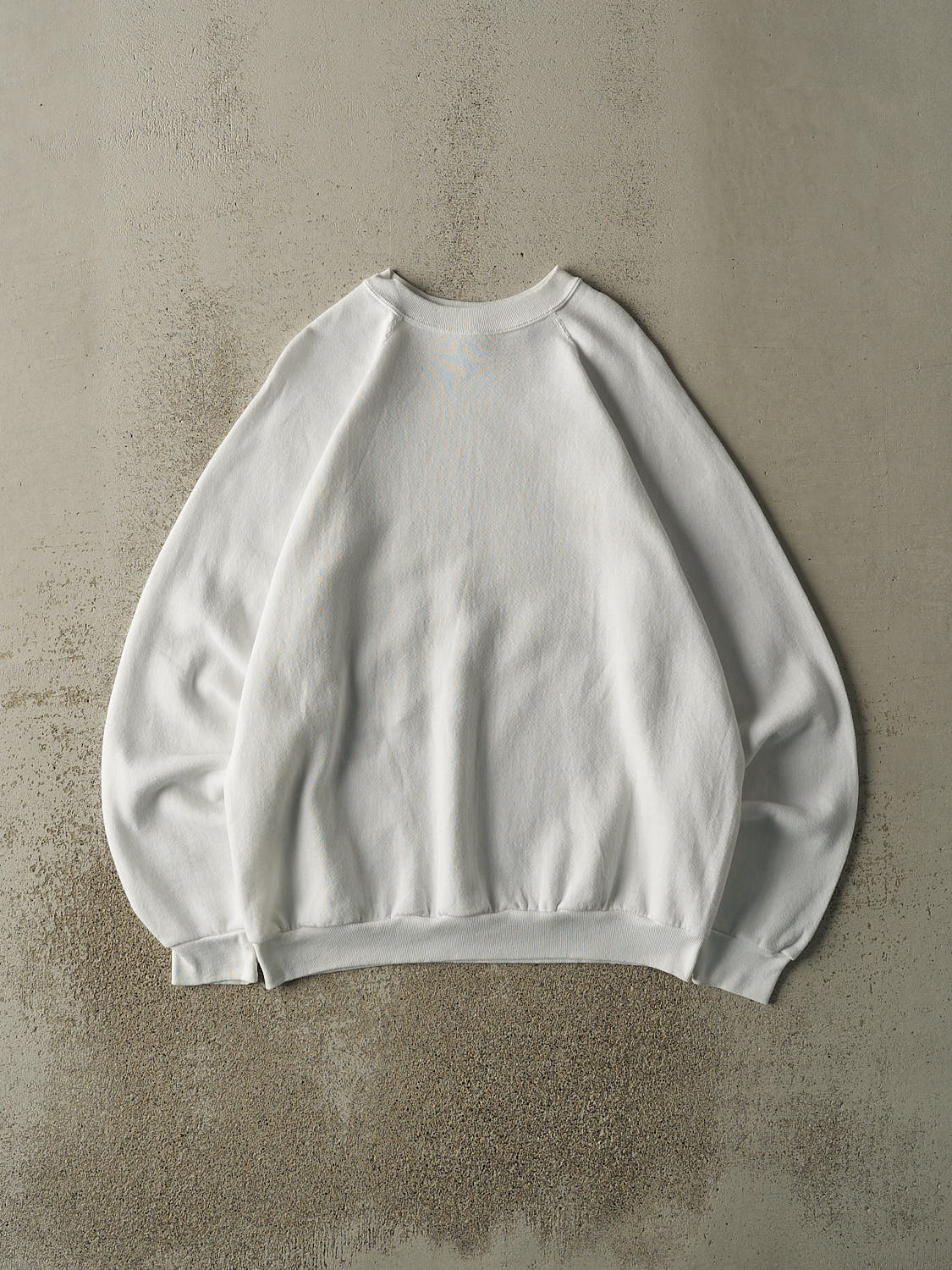 Vintage 80s White Blank Crewneck (L/XL)