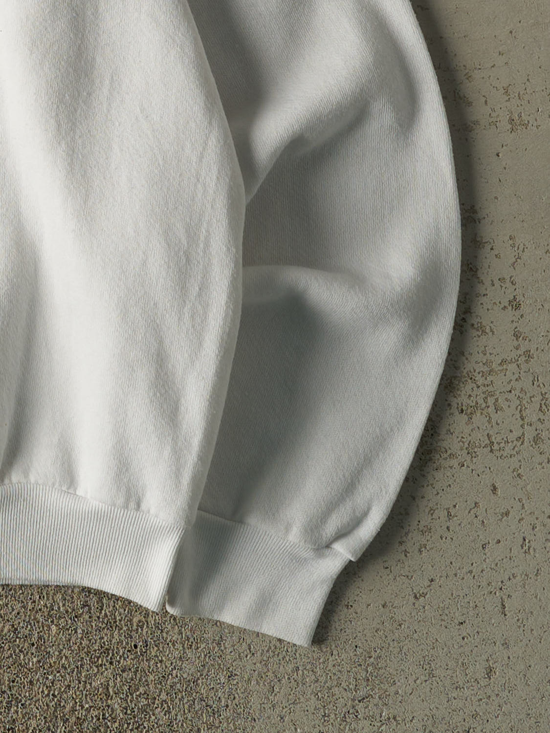 Vintage 80s White Blank Crewneck (L/XL)