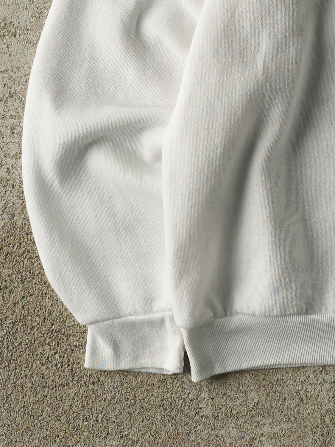 Vintage 80s White Blank Crewneck (L/XL)