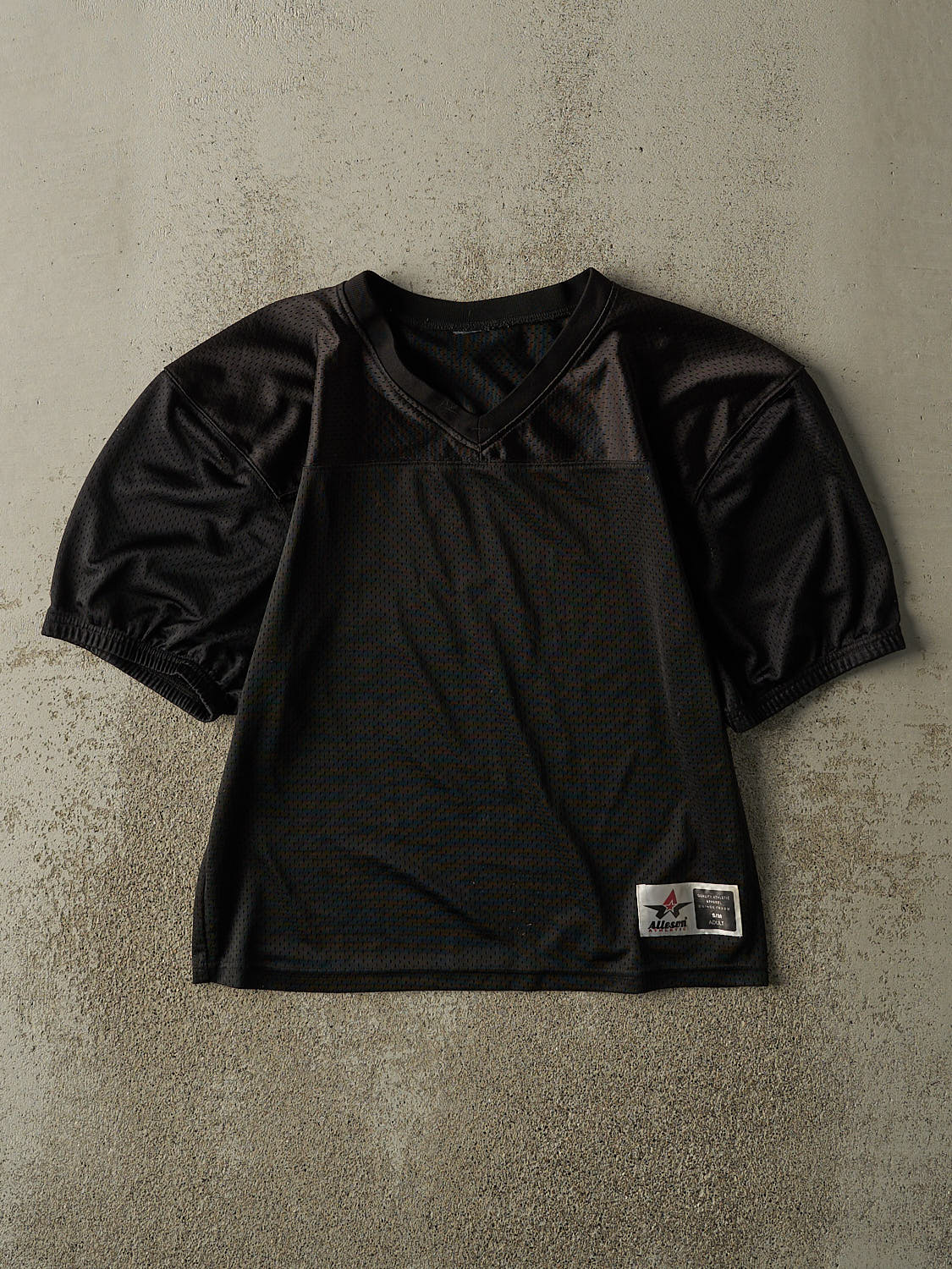 Octo Mesh Vintage 90s Black Blank Mesh Football Jersey (S/M) – Rebalance Vintage
