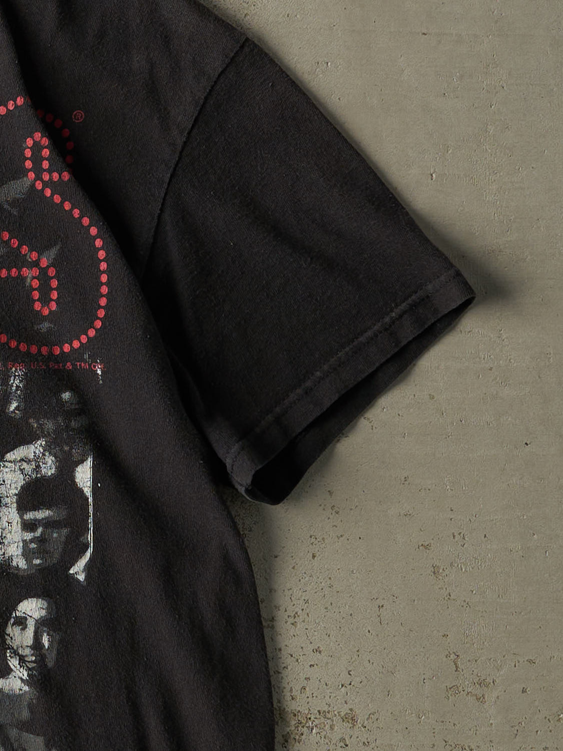 Vintage Y2K Black Elvis Tee (S/M)