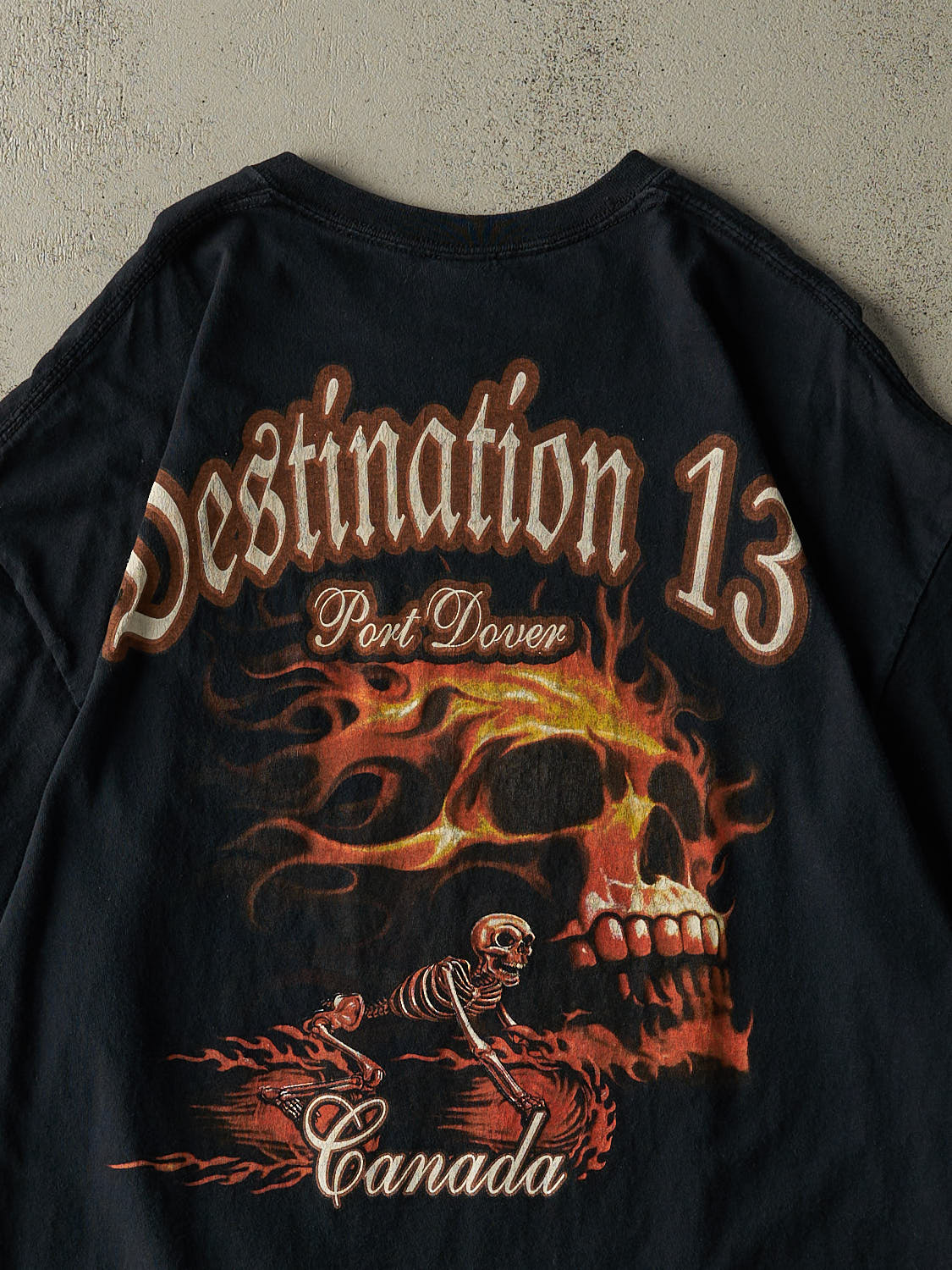 Vintage 14' Black Friday the 13th Port Dover Bike Rally Tee (XL)