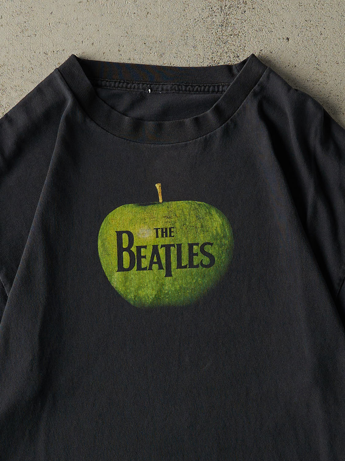 Vintage Y2K Faded Black The Beatles Tee (L)