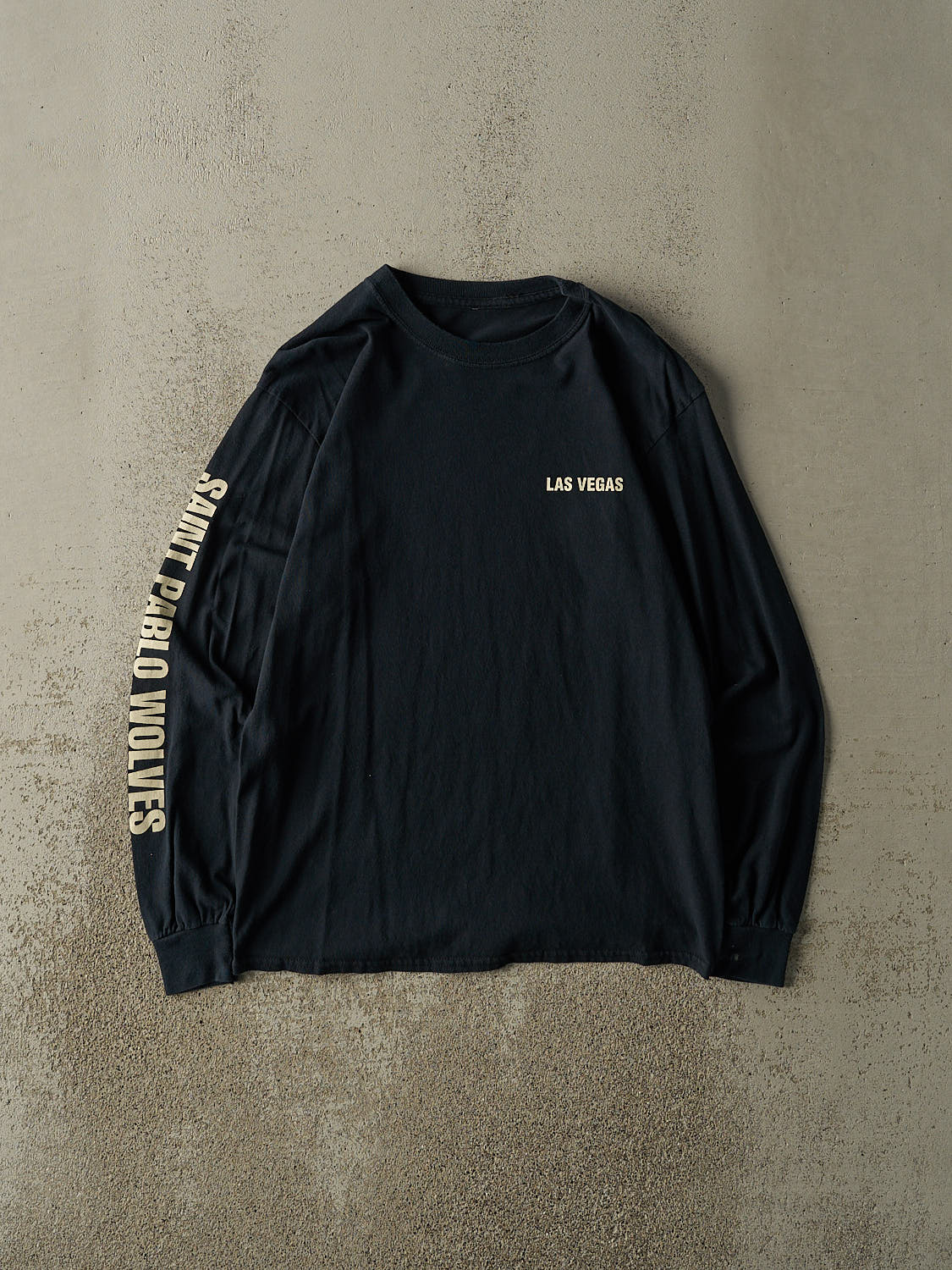 16' Black Kanye West Las Vegas Saint Pablo Tour Long Sleeve (S)