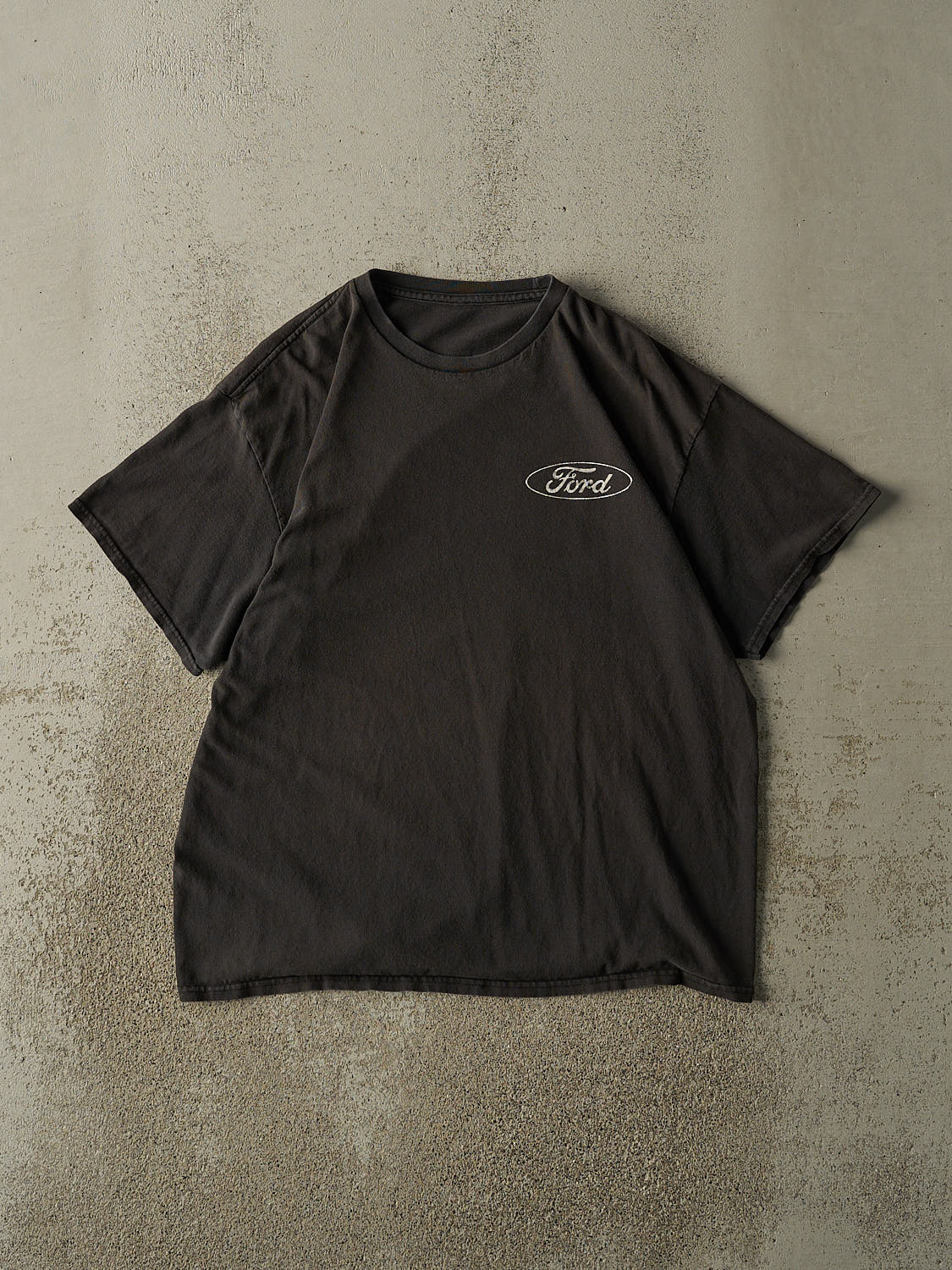 Vintage Y2K Faded Black Ford Tee (M/L)