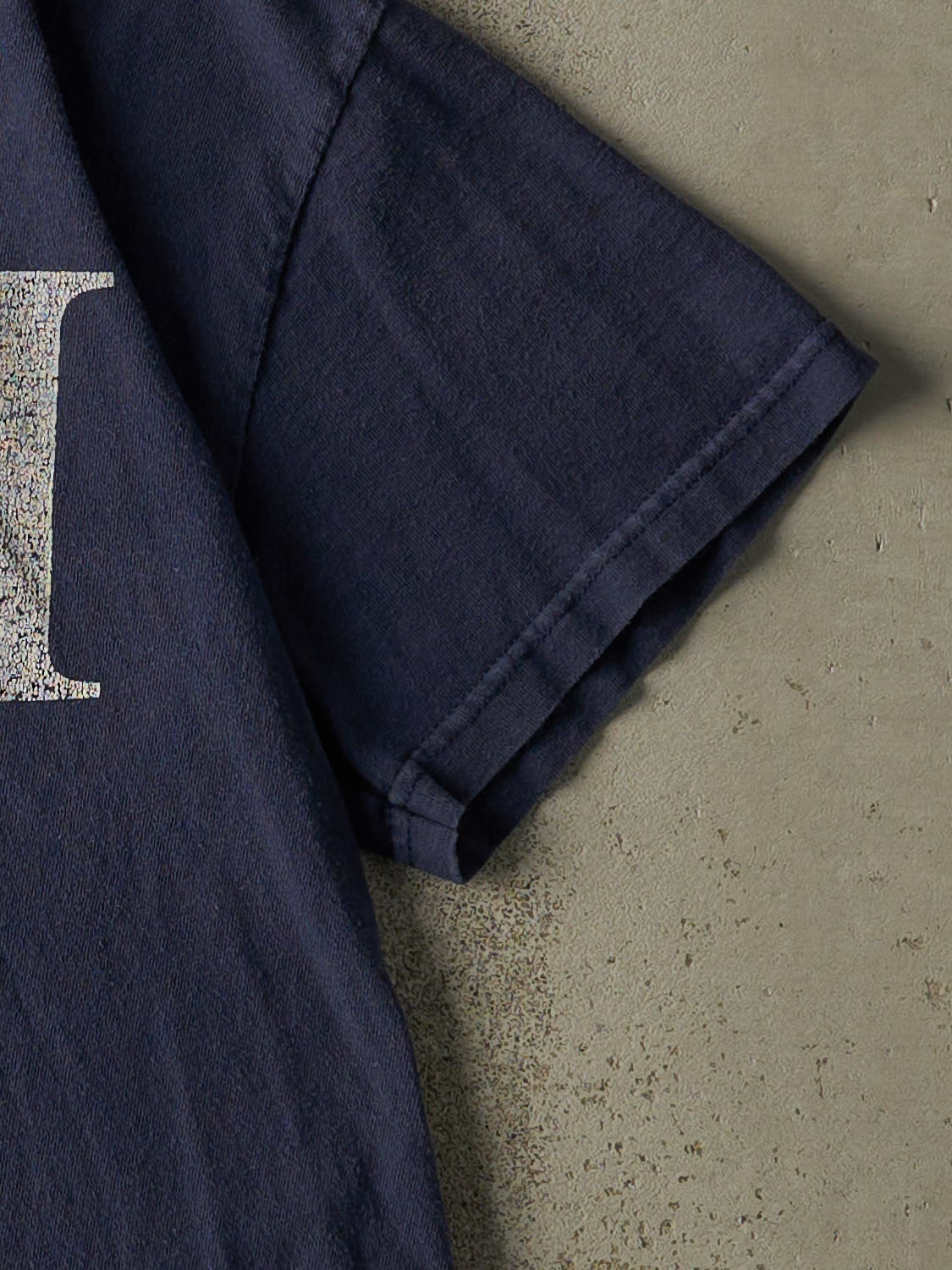 Vintage 90s Navy Blue FBI Tee (XS/S)
