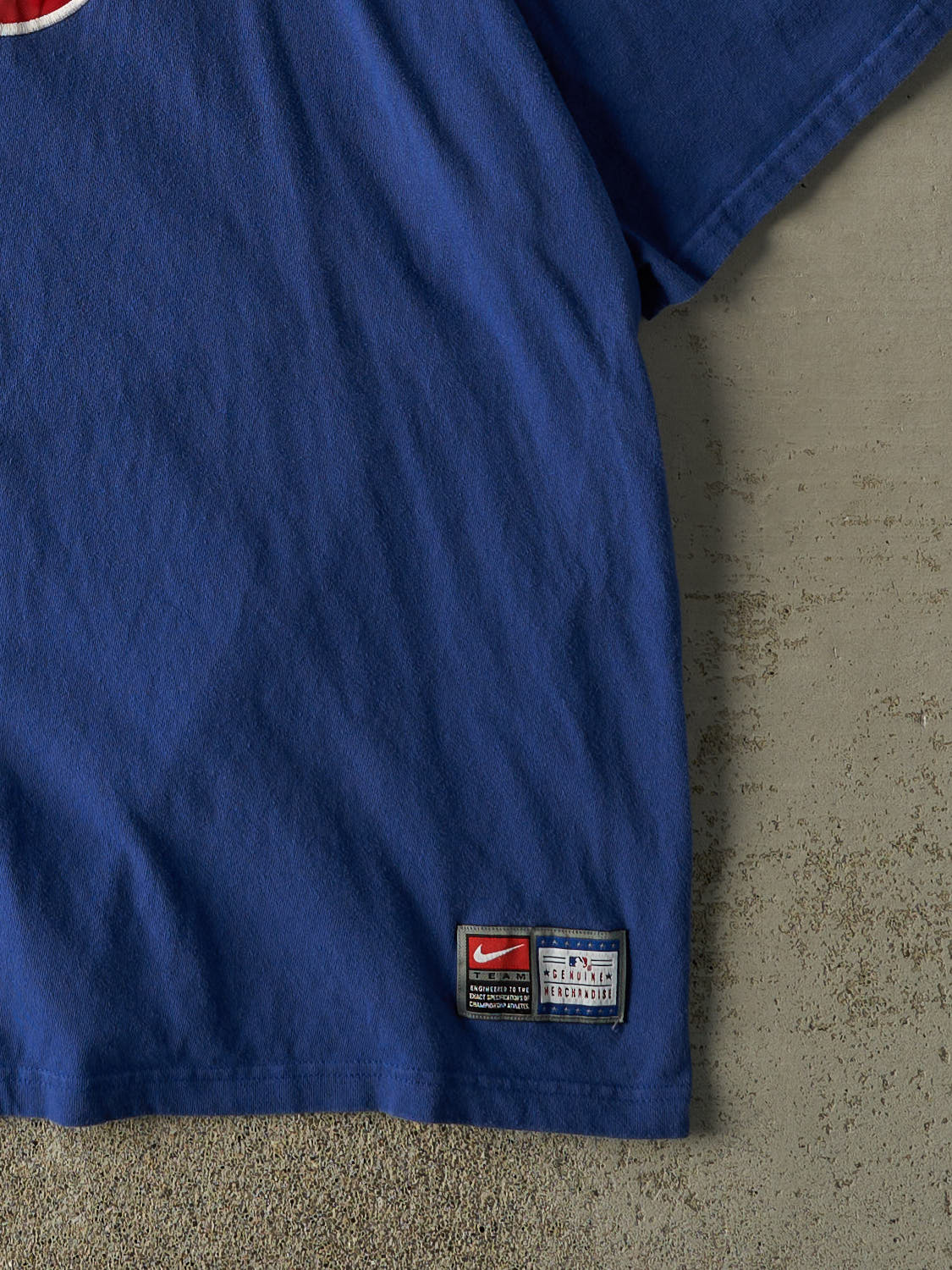 Vintage Y2K Blue Chicago Cubs Nike Embroidered Tee (XL/XXL)