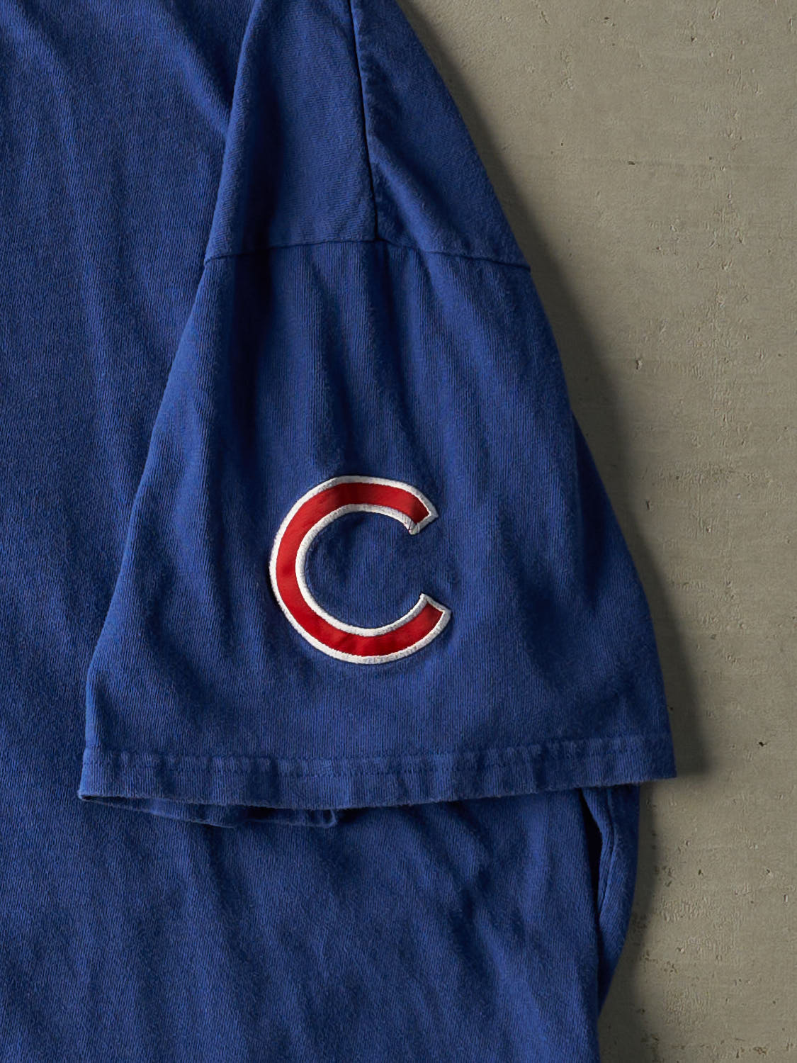 Vintage Y2K Blue Chicago Cubs Nike Embroidered Tee (XL/XXL)