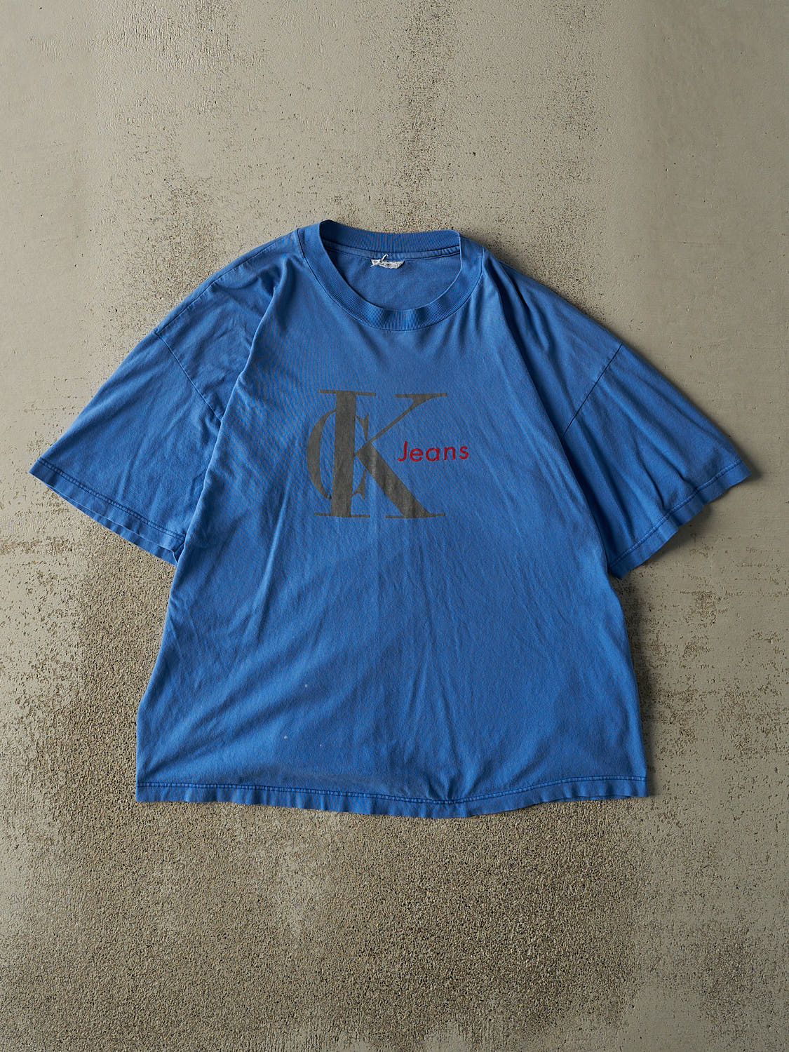 Vintage 90s Blue Calvin Klein Tee (M)
