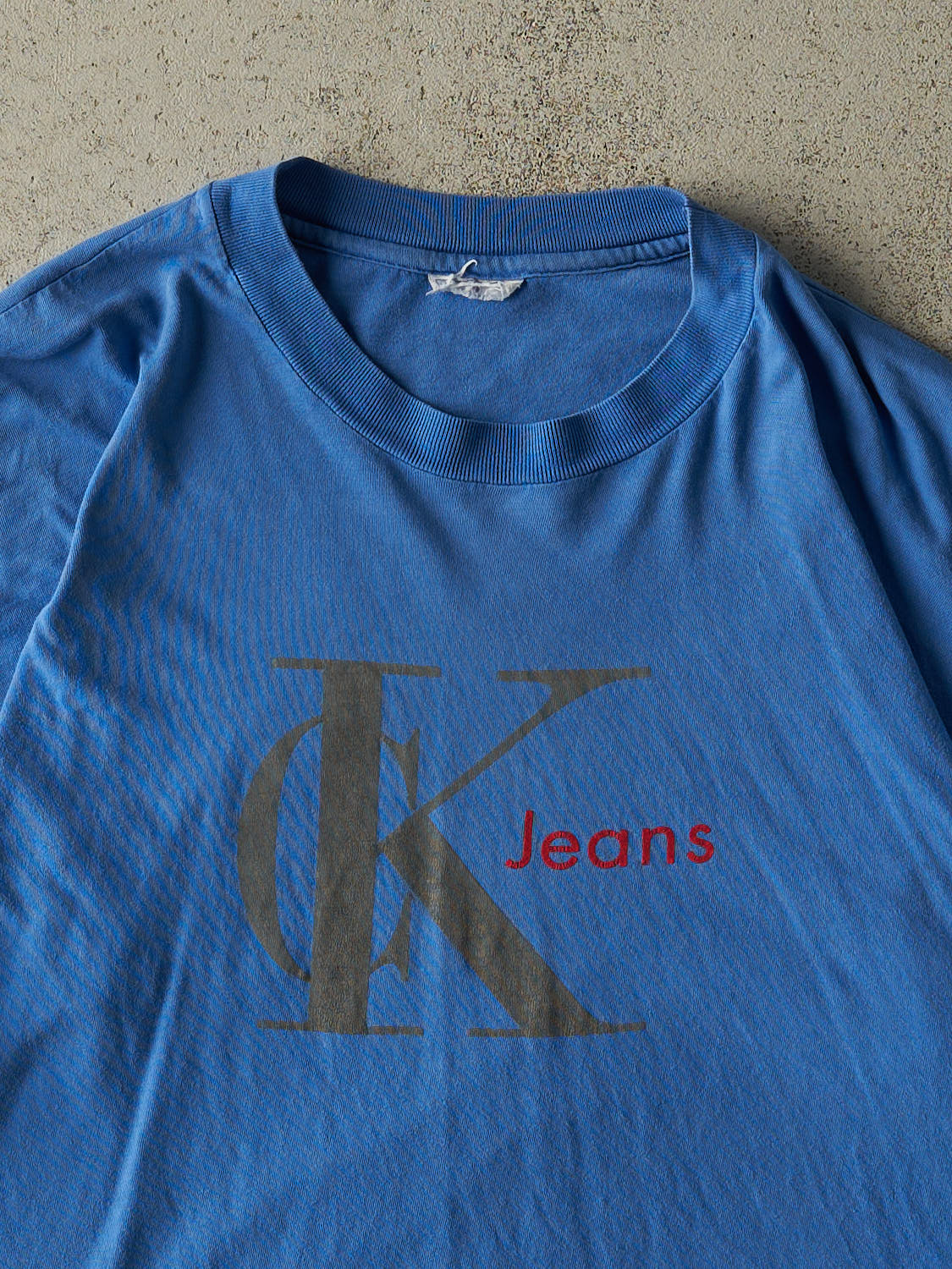 Vintage 90s Blue Calvin Klein Tee (M)