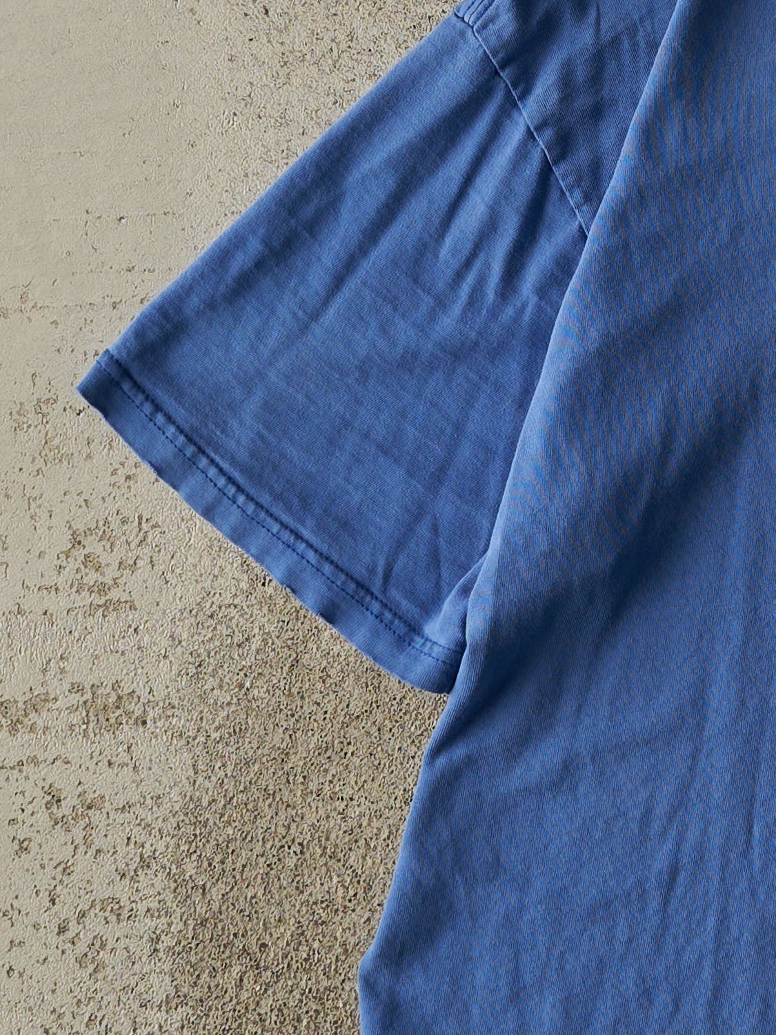 Vintage Y2K Blue Nike Embroidered Swoosh Tee (L)