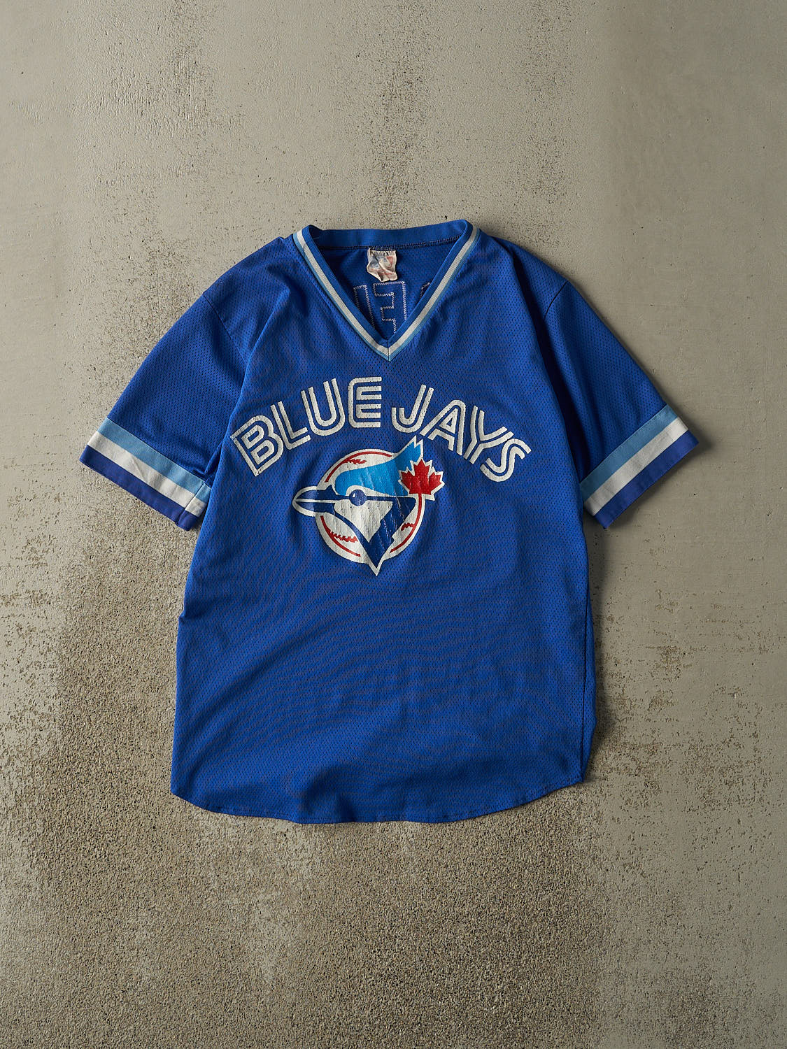 Vintage 80s Blue Toronto Blue Jays Jesse Lee Barfield Jersey (M/L)