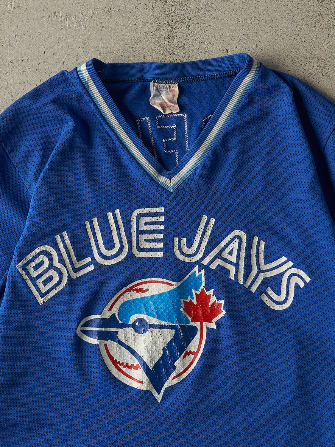 Vintage 80s Blue Toronto Blue Jays Jesse Lee Barfield Jersey (M/L)