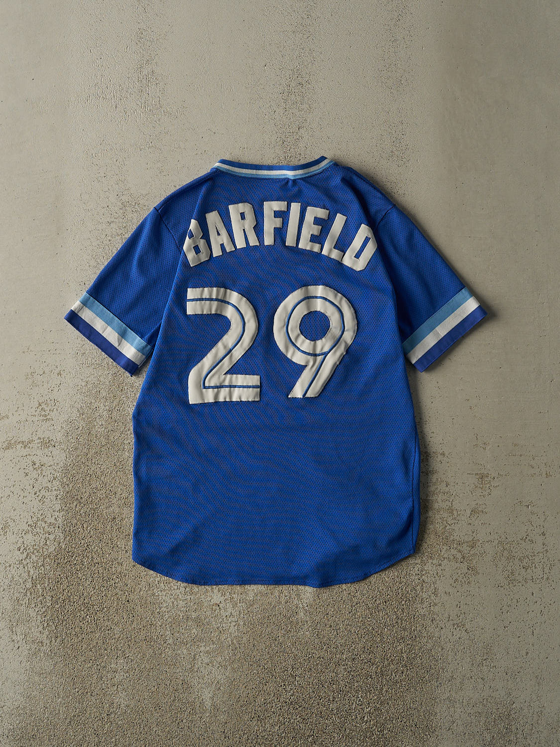 Vintage 80s Blue Toronto Blue Jays Jesse Lee Barfield Jersey (M/L)