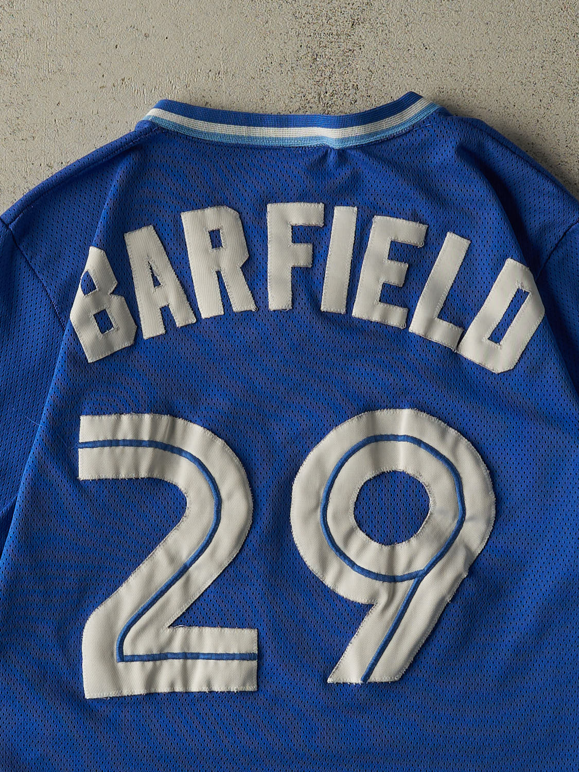 Vintage 80s Blue Toronto Blue Jays Jesse Lee Barfield Jersey (M/L)
