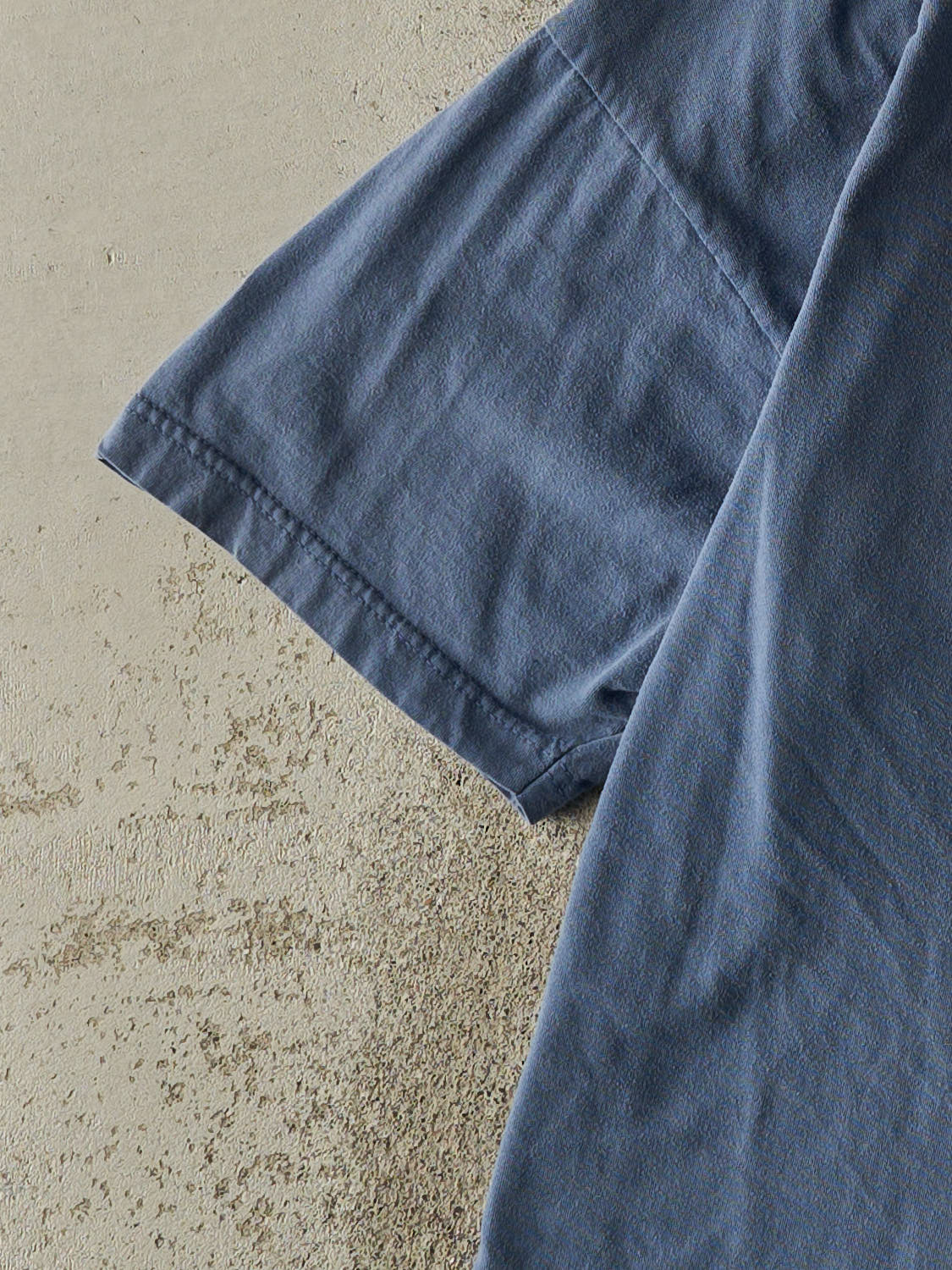 Vintage Y2K Slate Blue Oxford University Tee (XL/XXL)