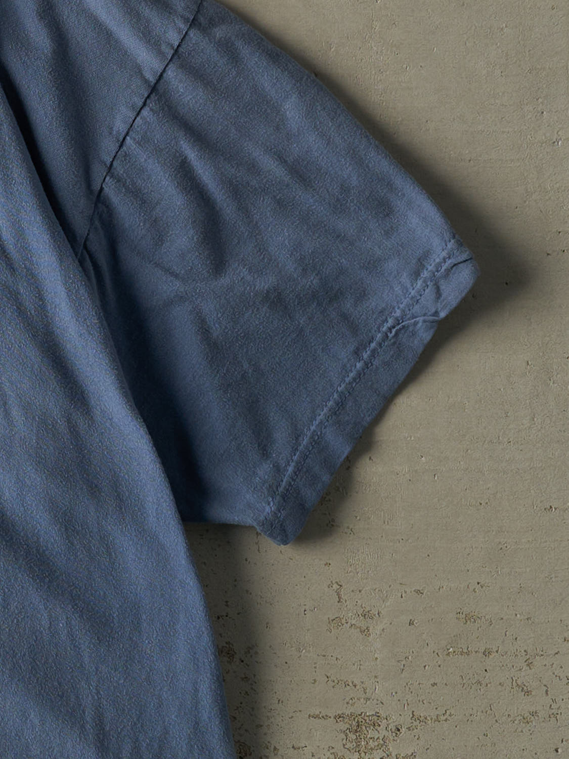 Vintage Y2K Slate Blue Oxford University Tee (XL/XXL)