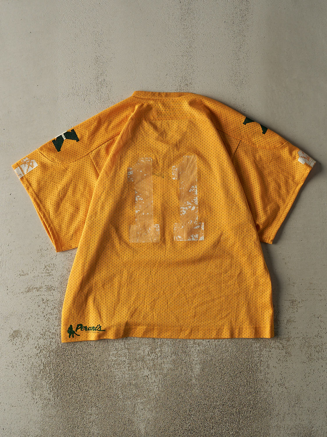 Vintage 90s Yellow Saint Xaiver Jersey (XL/XXL)