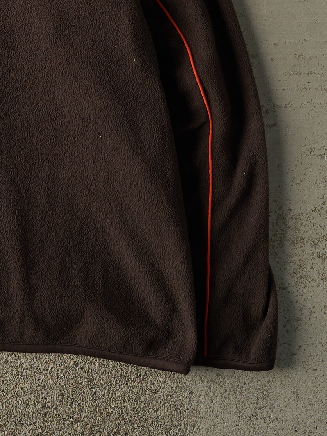Vintage 90s Brown Cleveland Browns Embroidered Long Sleeve Fleece (XL)