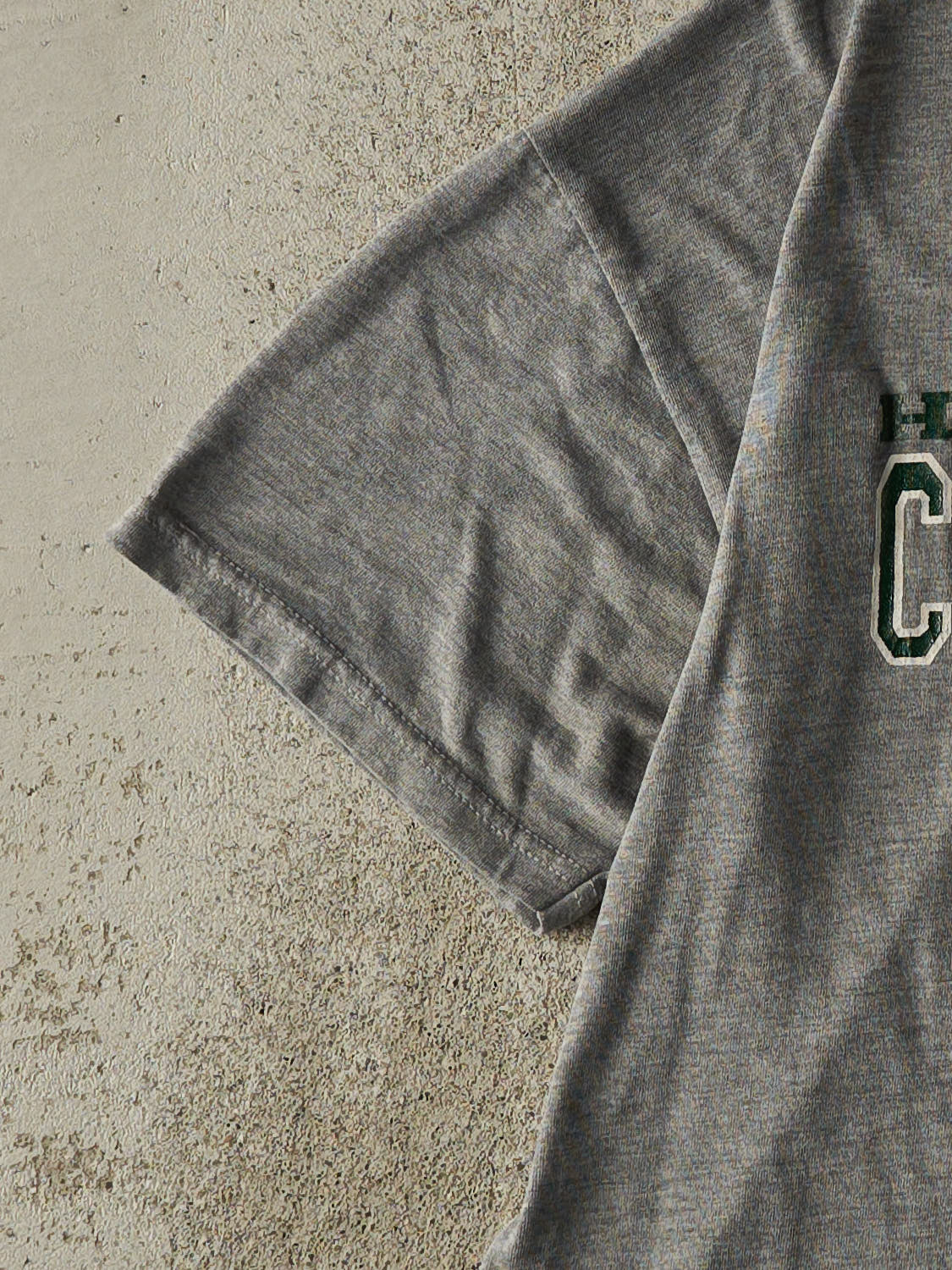 Vintage 90s Grey Holy Cross Crusaders Tee (M)