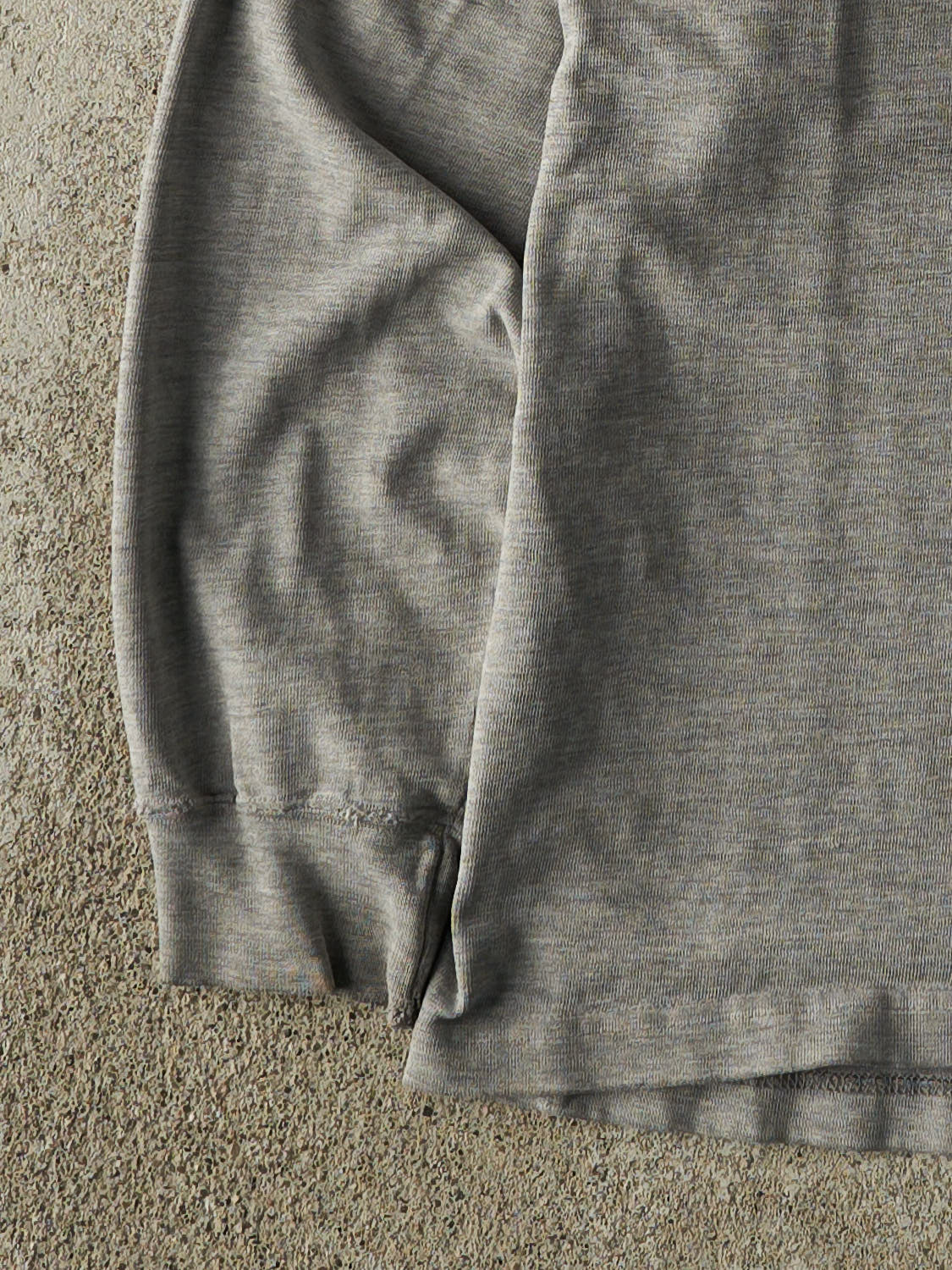 Vintage 90s Grey Striped Long Sleeve (M/L)