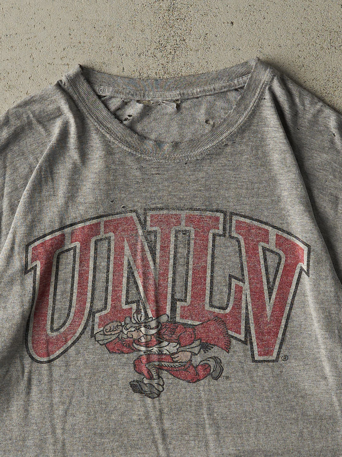Vintage 90s Grey UNLV Tee (L/XL)