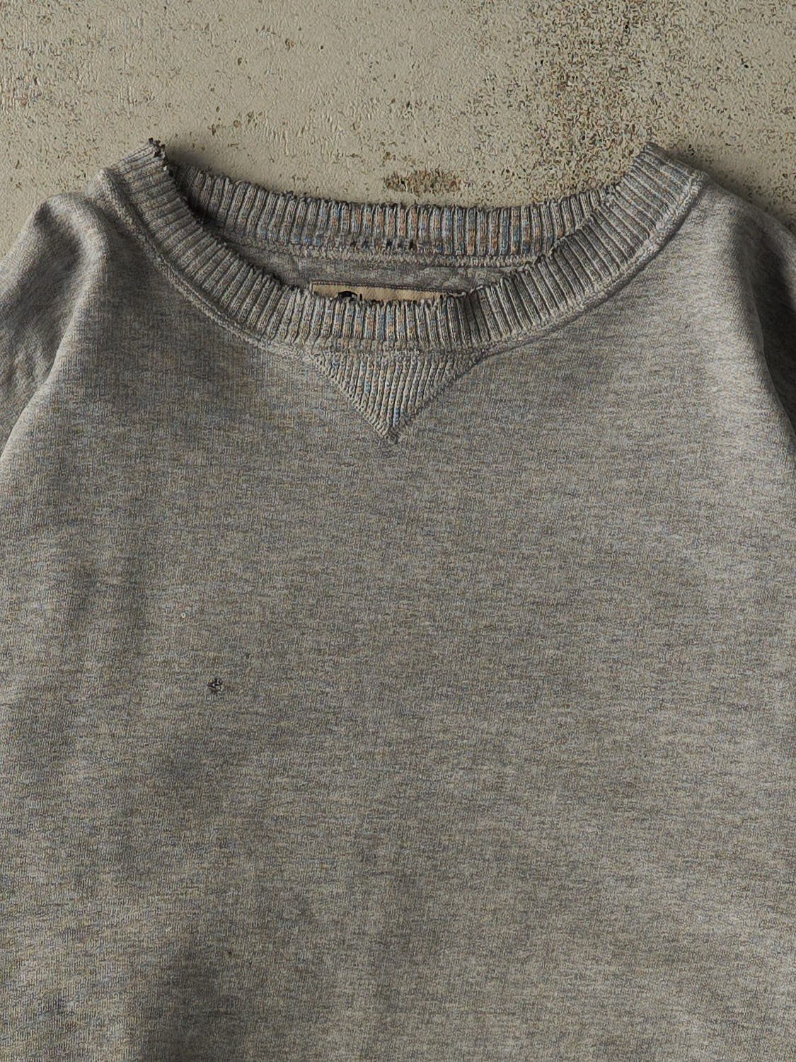 Vintage 90s Grey Champion Blank Crewneck (L)