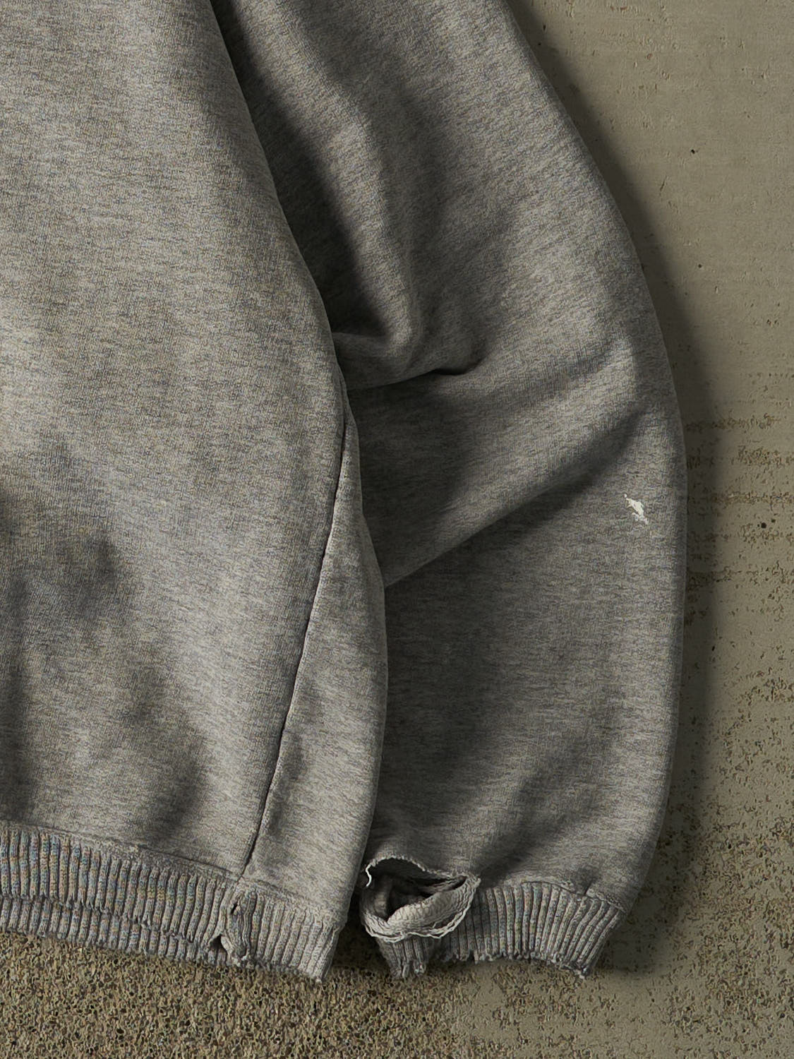 Vintage 90s Grey Champion Blank Crewneck (L)