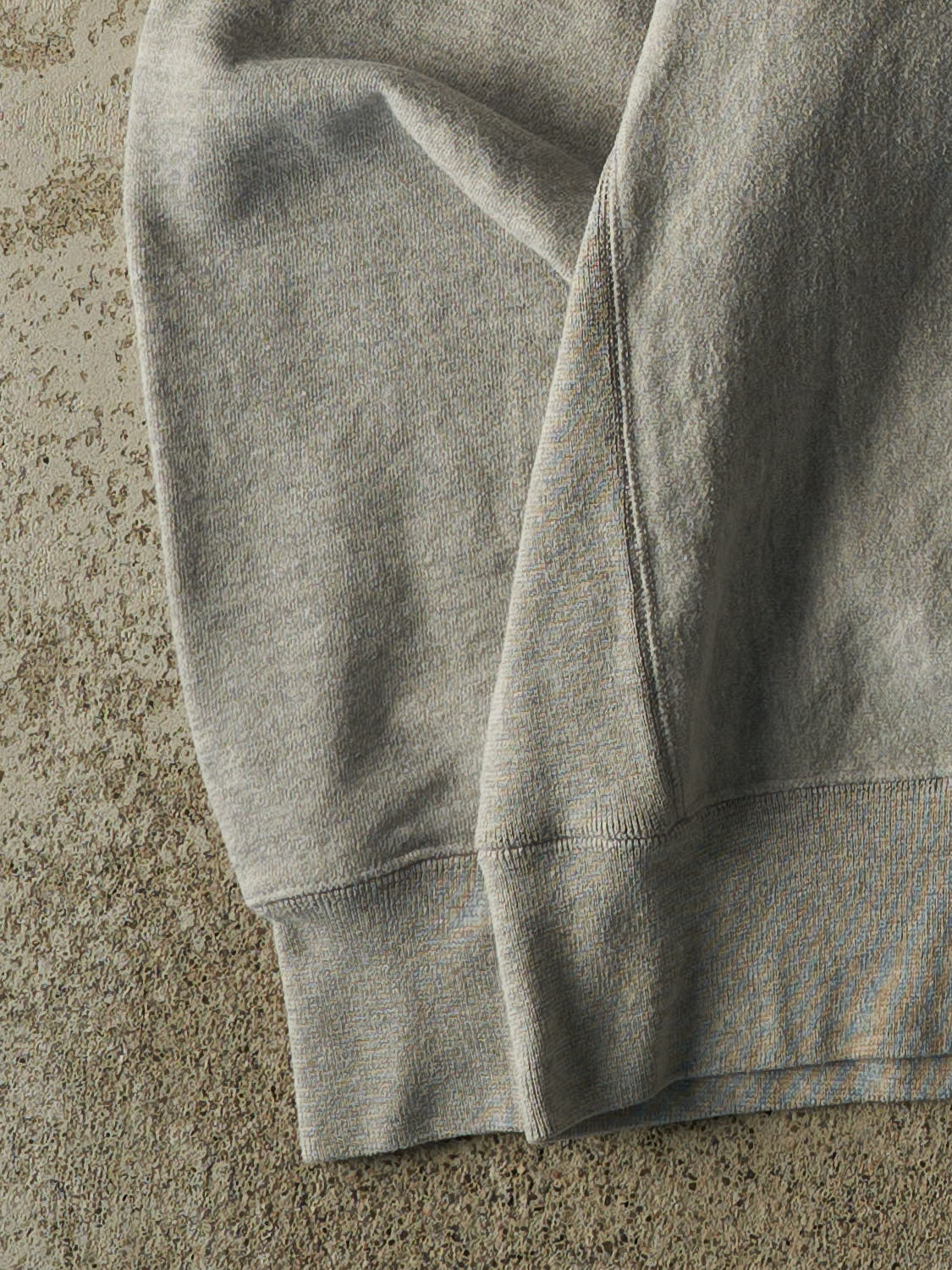 Vintage Y2K Grey Champion Reverse Weave Embroidered Crewneck (XL/XXL)