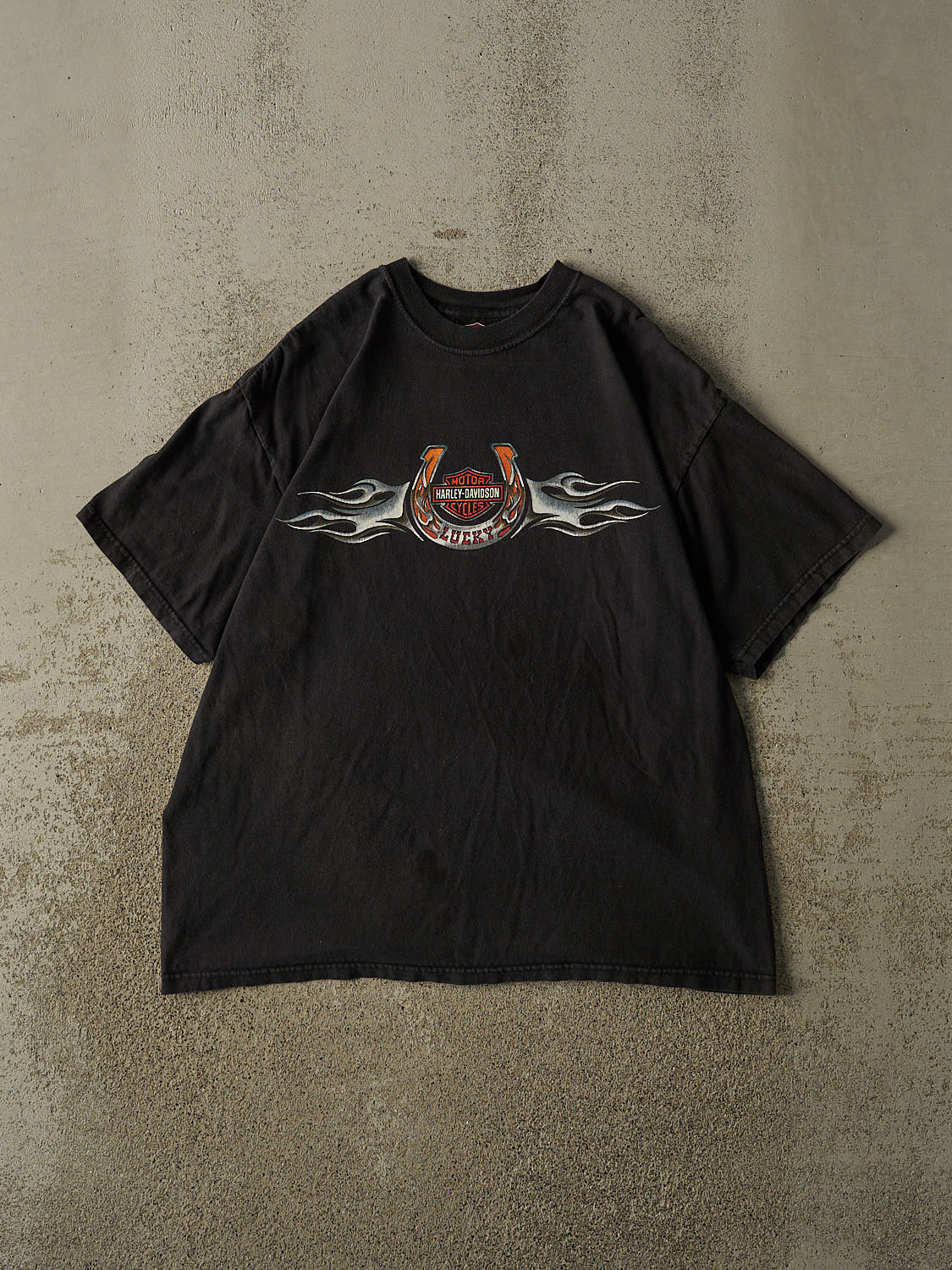 Vintage 07' Black Harley Davidson Winnipeg Tee (L)